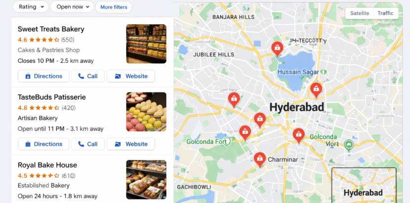 Google maps listing service in Hyderabad